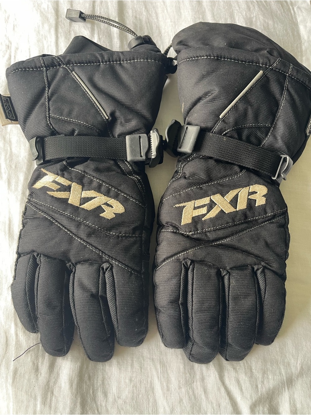 FXR Helix Insulated Snowmobile Winter Gloves - Youth Large